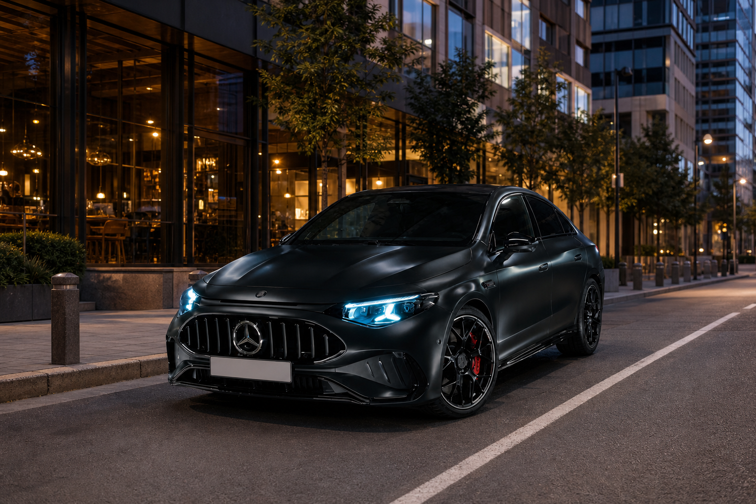 Mercedes-AMG CLA 45 electric intră în configuratorul din România