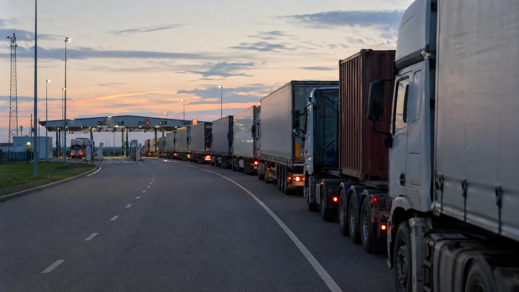 Galați-Rutier: trafic intens la ieșire pentru camioane, nu o închidere pentru toate mașinile Galați-Rutier: trafic intens la ieșire pentru camioane, nu o închidere pentru toate mașinile
