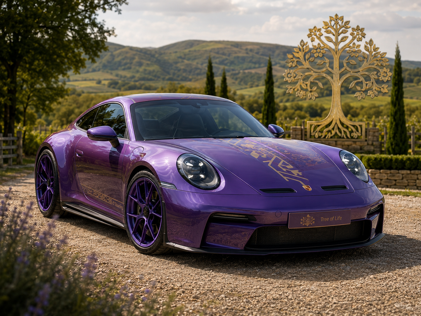 Porsche в Молдове: когда немецкая динамика встречает символы страны