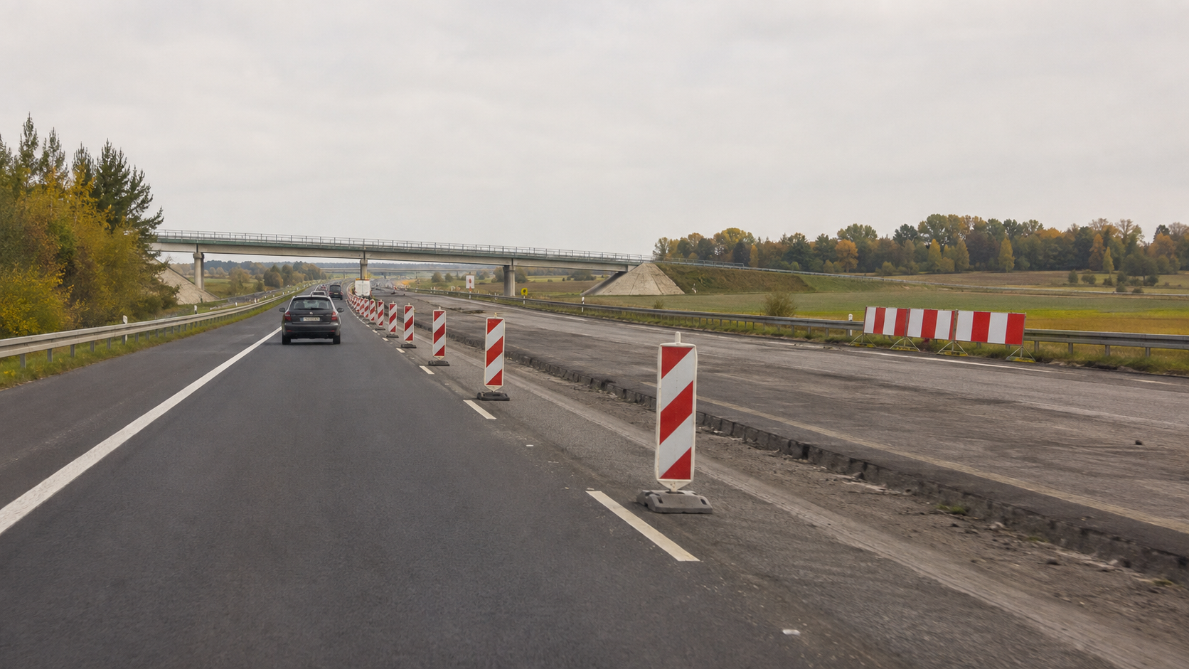 S8 Babino–Choroszcz: ruch w obu kierunkach jedną jezdnią do 11 września S8 Babino–Choroszcz: ruch w obu kierunkach jedną jezdnią do 11 września