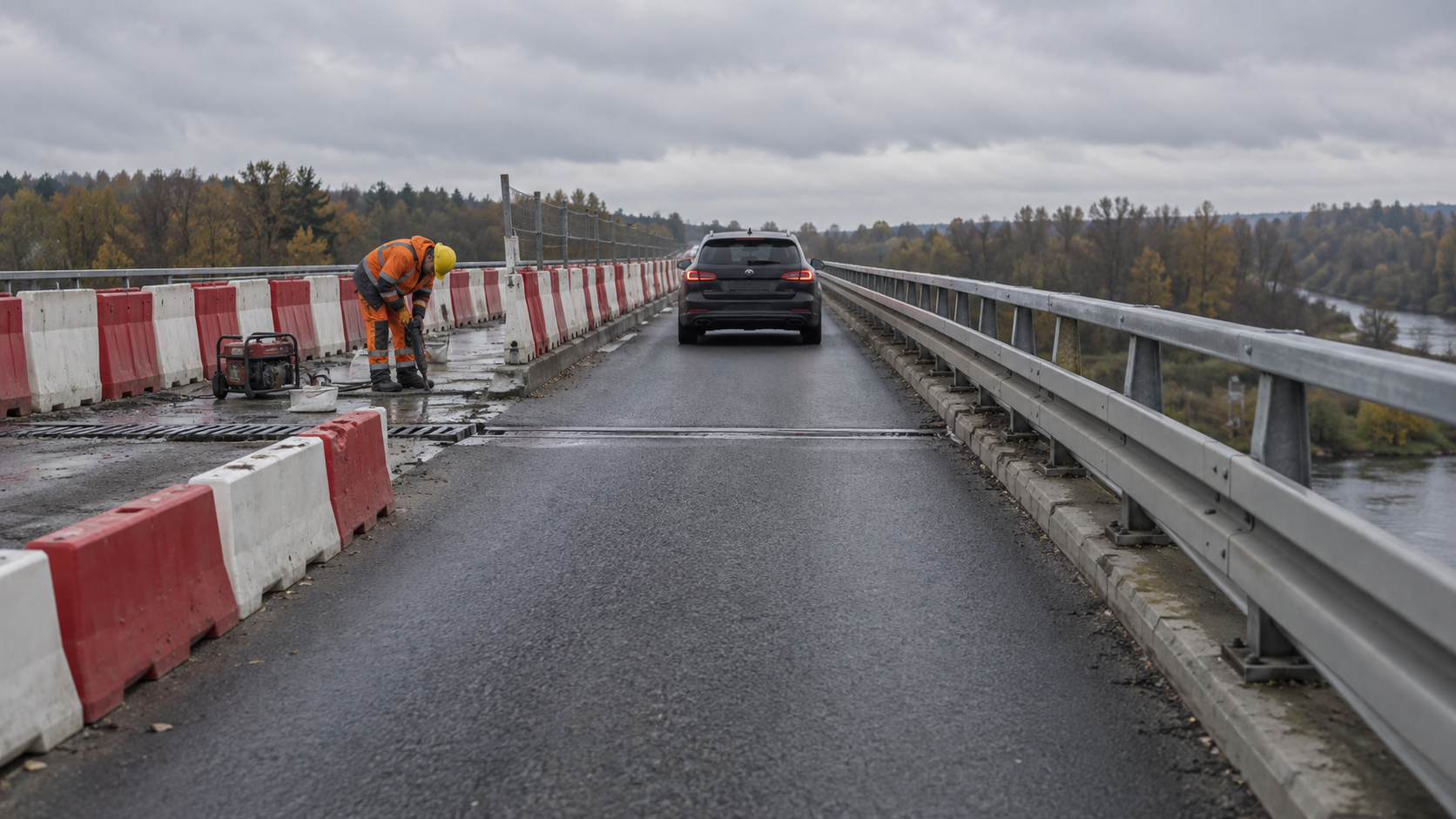 Remont A1 koło Kutna: aktualna organizacja ruchu i termin prac