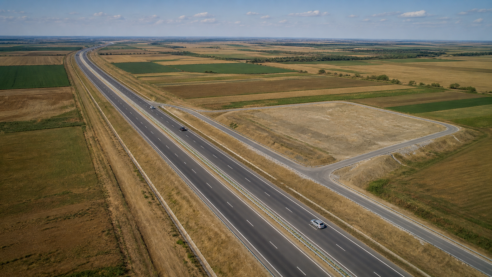 CNAIR a atribuit concesiunea pentru două spații de servicii pe A7, lângă Milcovul