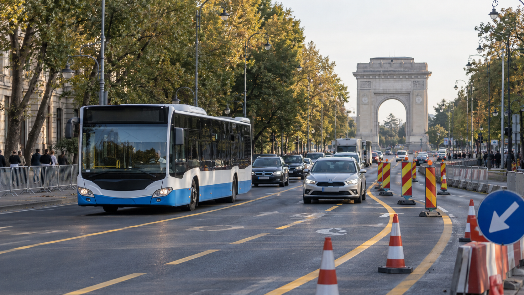 Patru evenimente schimbă circulația în București: ce trebuie verificat