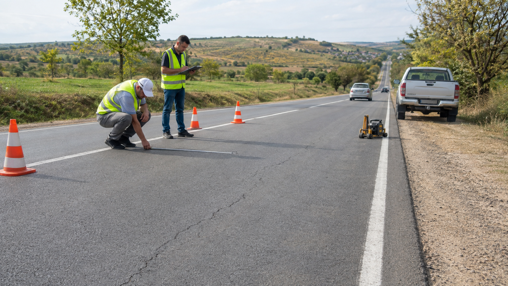 Fisuri pe R33 Hîncești–Lăpușna–M1: drumul nu este încă recepționat Fisuri pe R33 Hîncești–Lăpușna–M1: drumul nu este încă recepționat