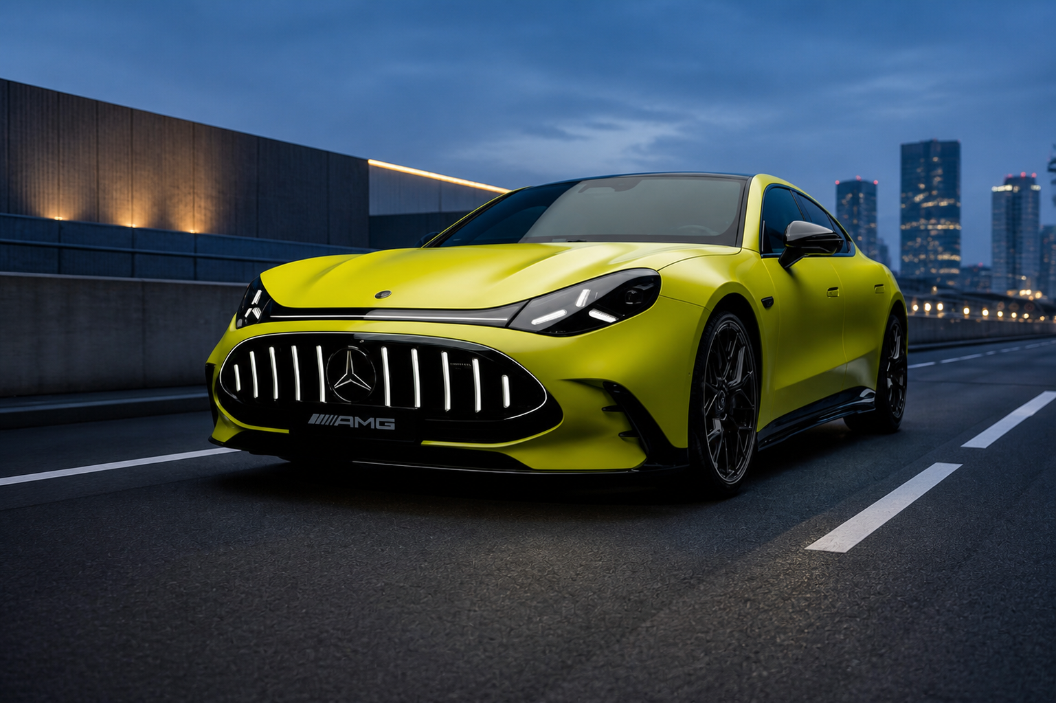 Mercedes-AMG GT 53 4-Door EV: зачем электромобилю звук рядной «шестёрки» Mercedes-AMG GT 53 4-Door EV: зачем электромобилю звук рядной «шестёрки»
