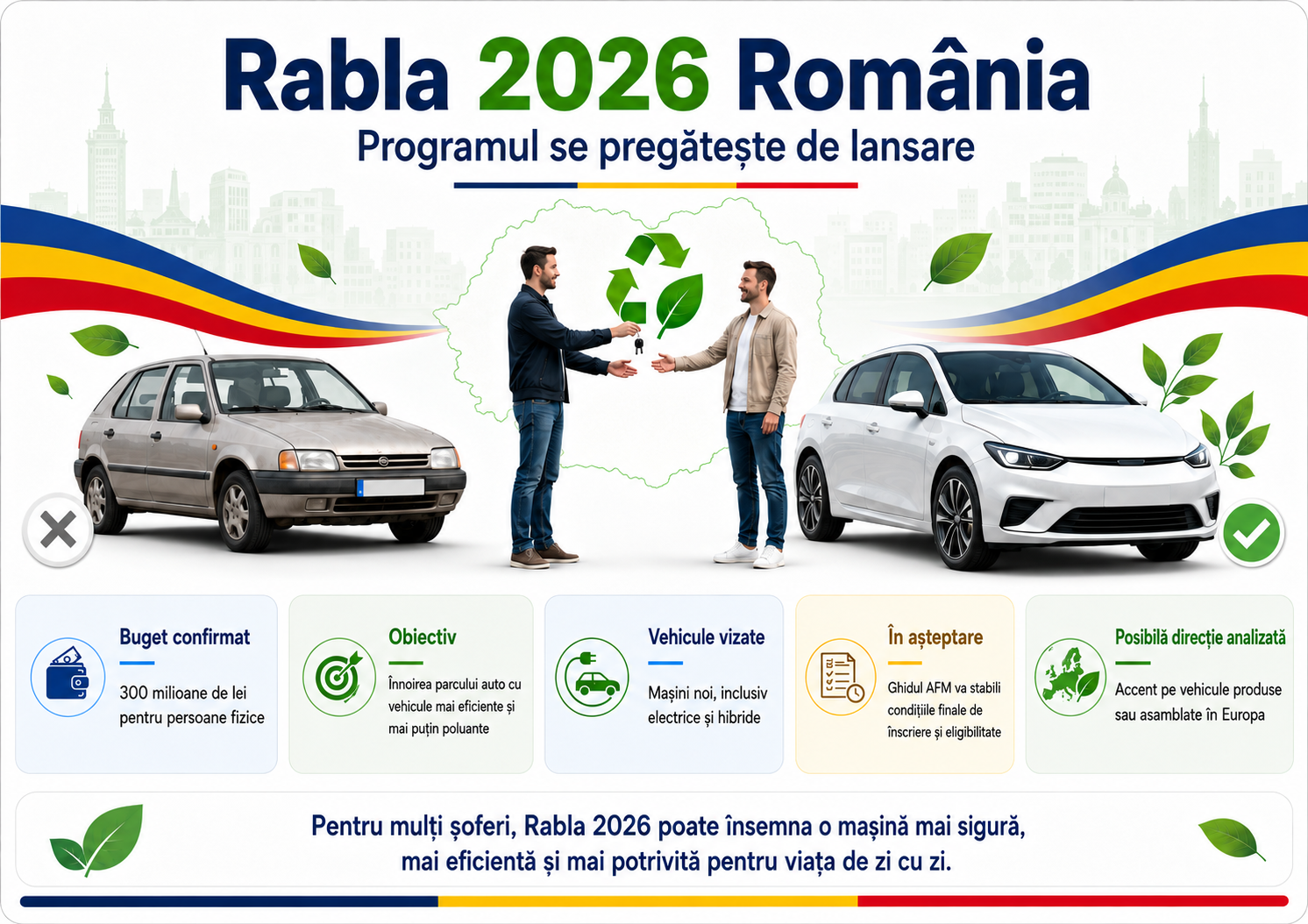 Programul Rabla 2026 se pregătește de lansare: ce știm sigur până acum și ce ar trebui să aștepte șoferii