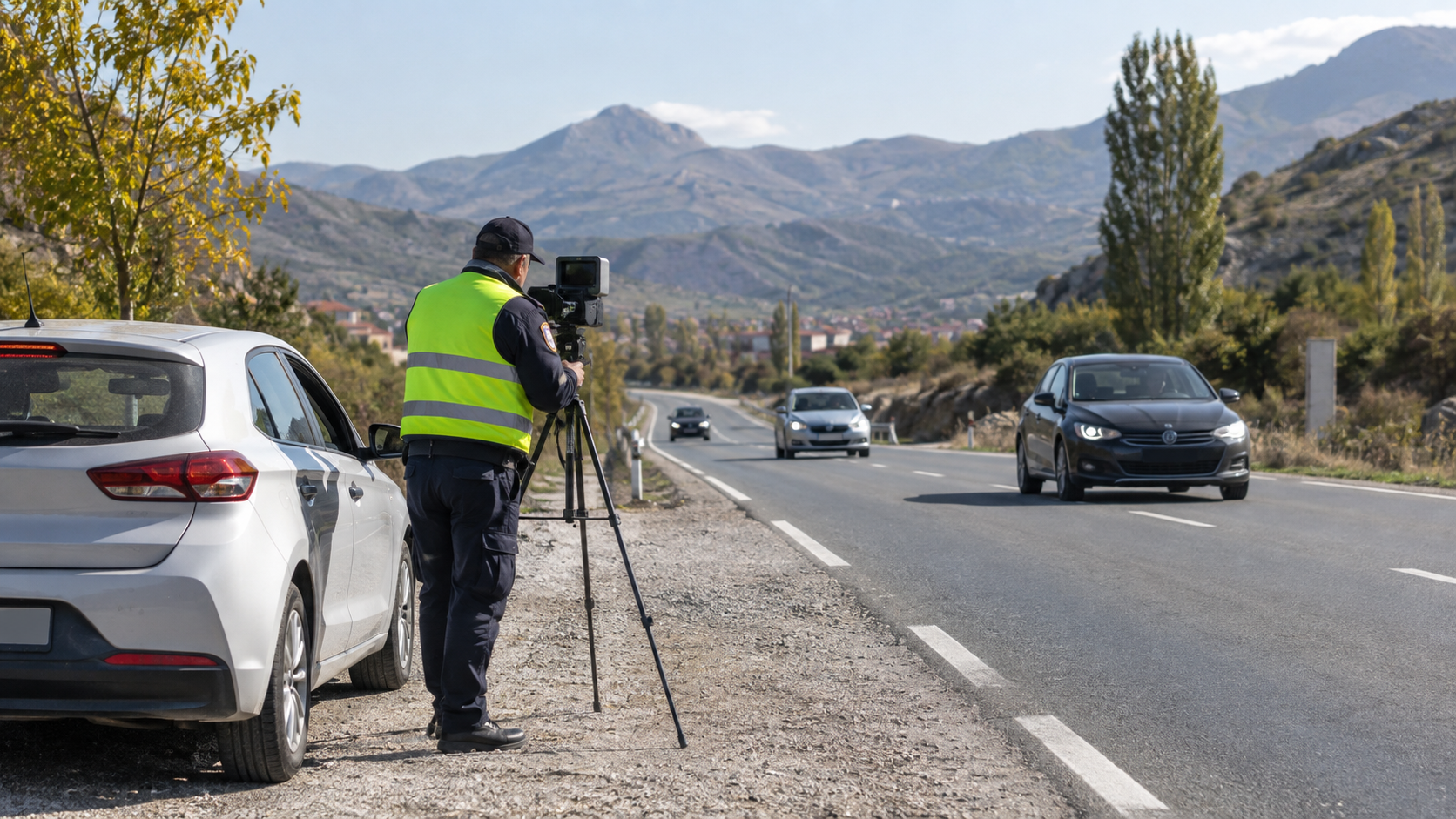 Çfarë po kontrollon Policia Rrugore e Korçës me pajisje inteligjente