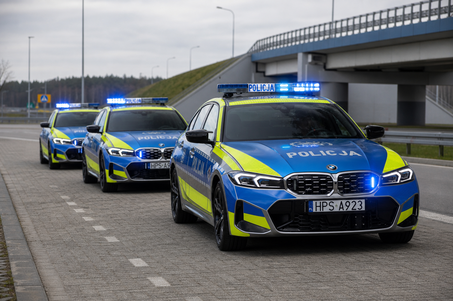 Polska drogówka dostała pierwsze 44 BMW z zamówienia na 100 aut Polska drogówka dostała pierwsze 44 BMW z zamówienia na 100 aut