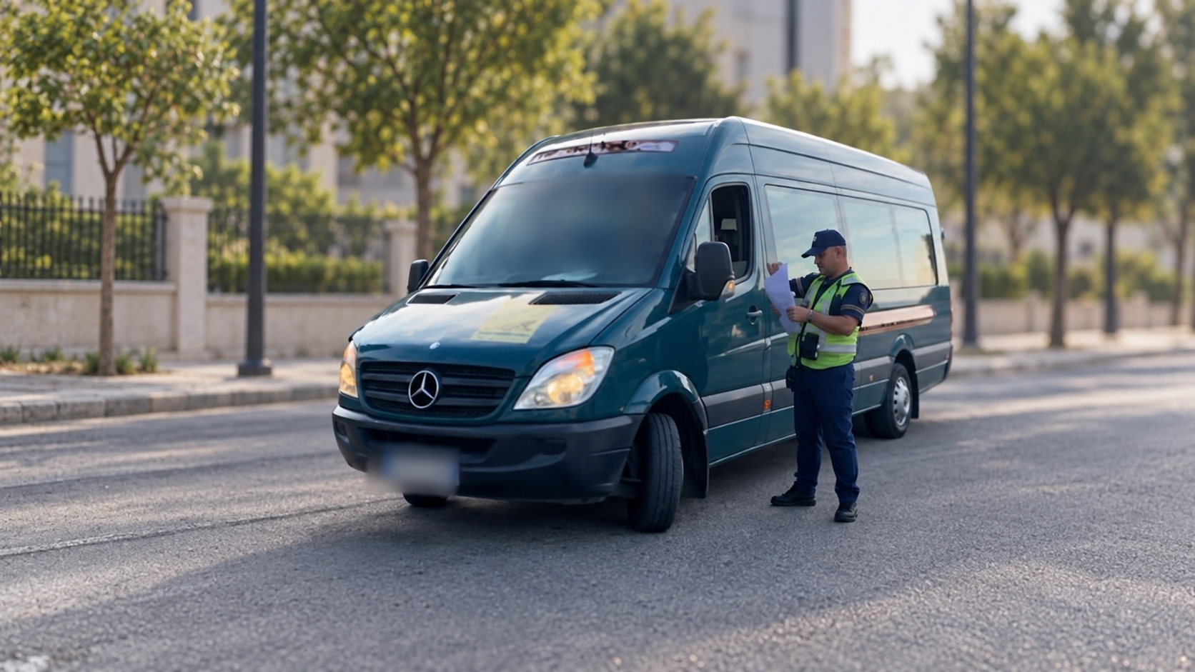 Policia Rrugore e Fierit kontrollon mjetet që transportojnë nxënës Policia Rrugore e Fierit kontrollon mjetet që transportojnë nxënës