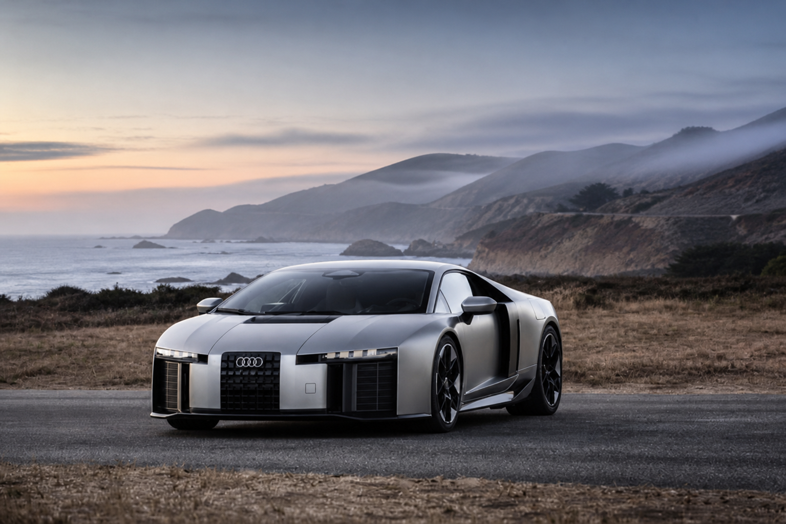 Audi Nuvolari: pse marka krijoi një supermakinë hibride me 1001 l. s. dhe çfarë është konfirmuar Audi Nuvolari: pse marka krijoi një supermakinë hibride me 1001 l. s. dhe çfarë është konfirmuar