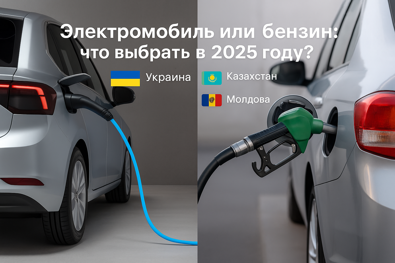Электромобиль или бензин в 2025: что выгоднее в Украине, Казахстане и Молдове? Электромобиль или бензин в 2025: что выгоднее в Украине, Казахстане и Молдове?