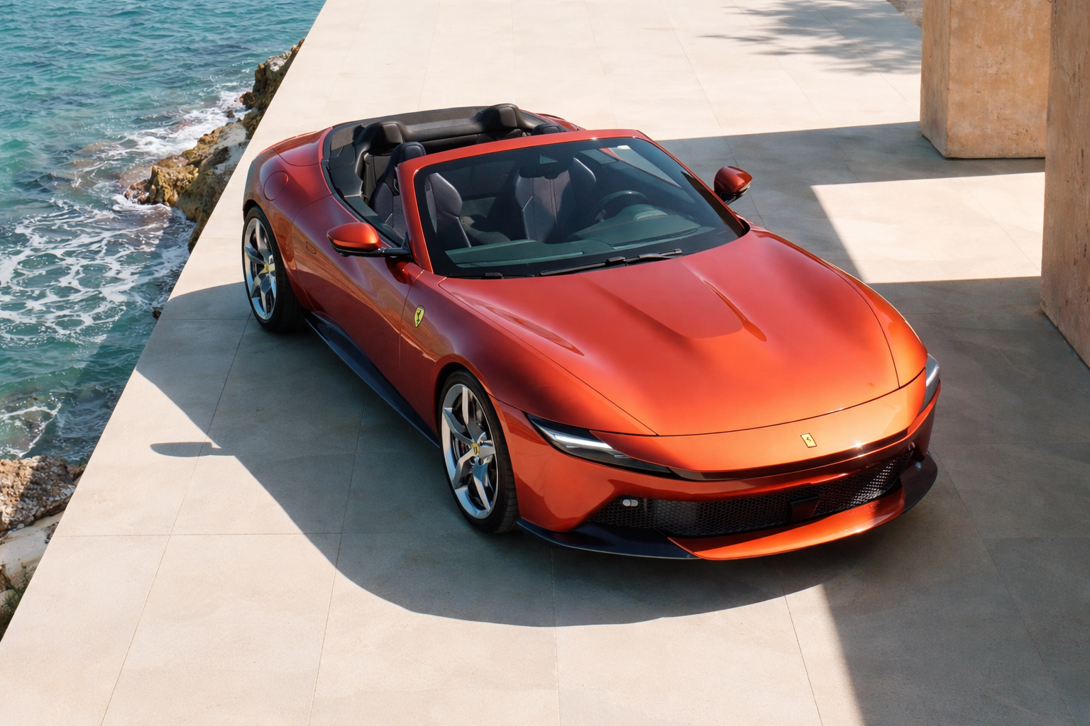 Ferrari Amalfi Spider — новый кабриолет V8 с 640 л.с.