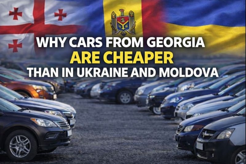 Why Cars from Georgia Are Cheaper than in Ukraine and Moldova — Facts and Myths