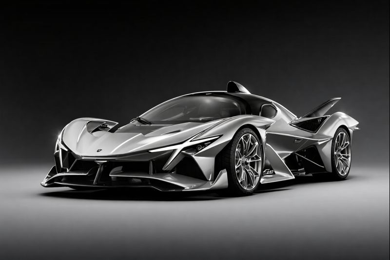 Apollo EVO 2026 — torowy hipersamochód V12, 800 KM, €3 000 000